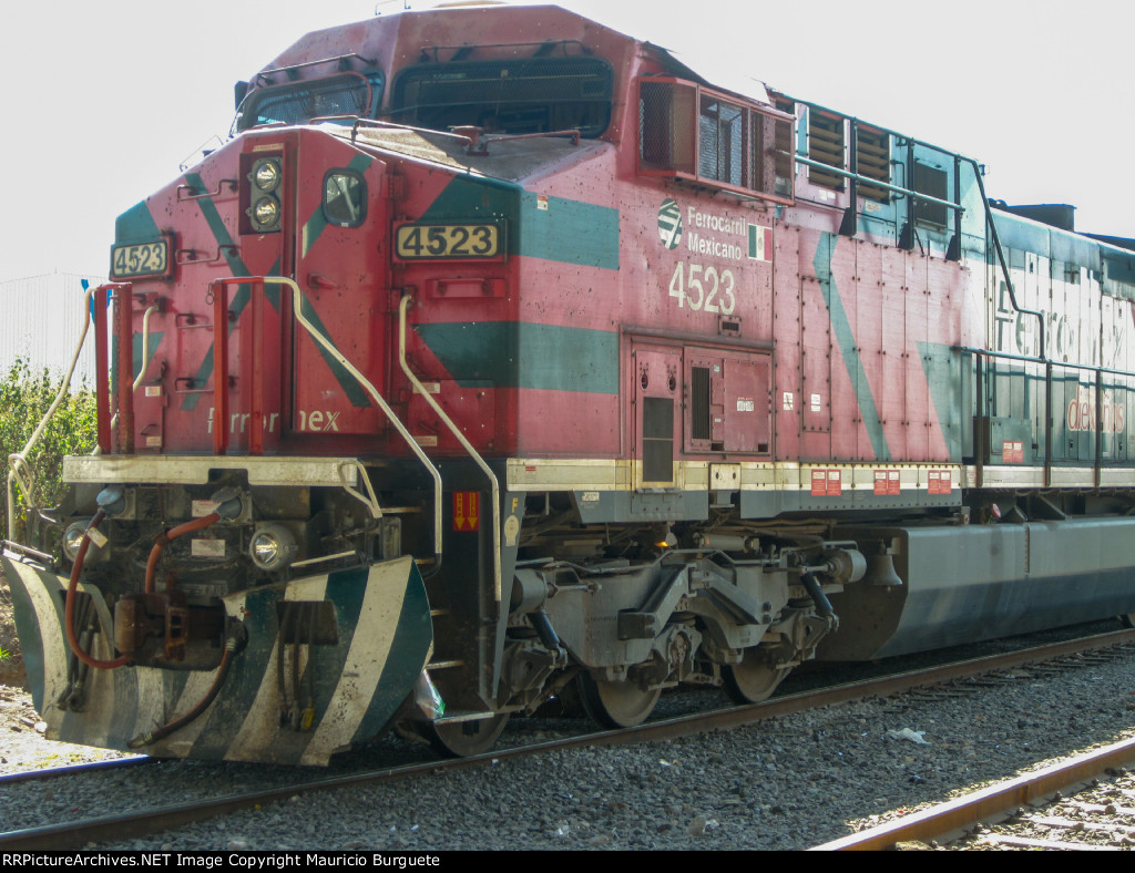 FXE AC4400 Locomotive leading a train